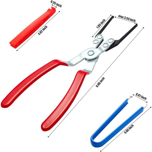 Relay Puller Pliers and Relay Fuse Remover Tools, 6 Pack, Automobile Fuse Puller - Picture 3 of 7